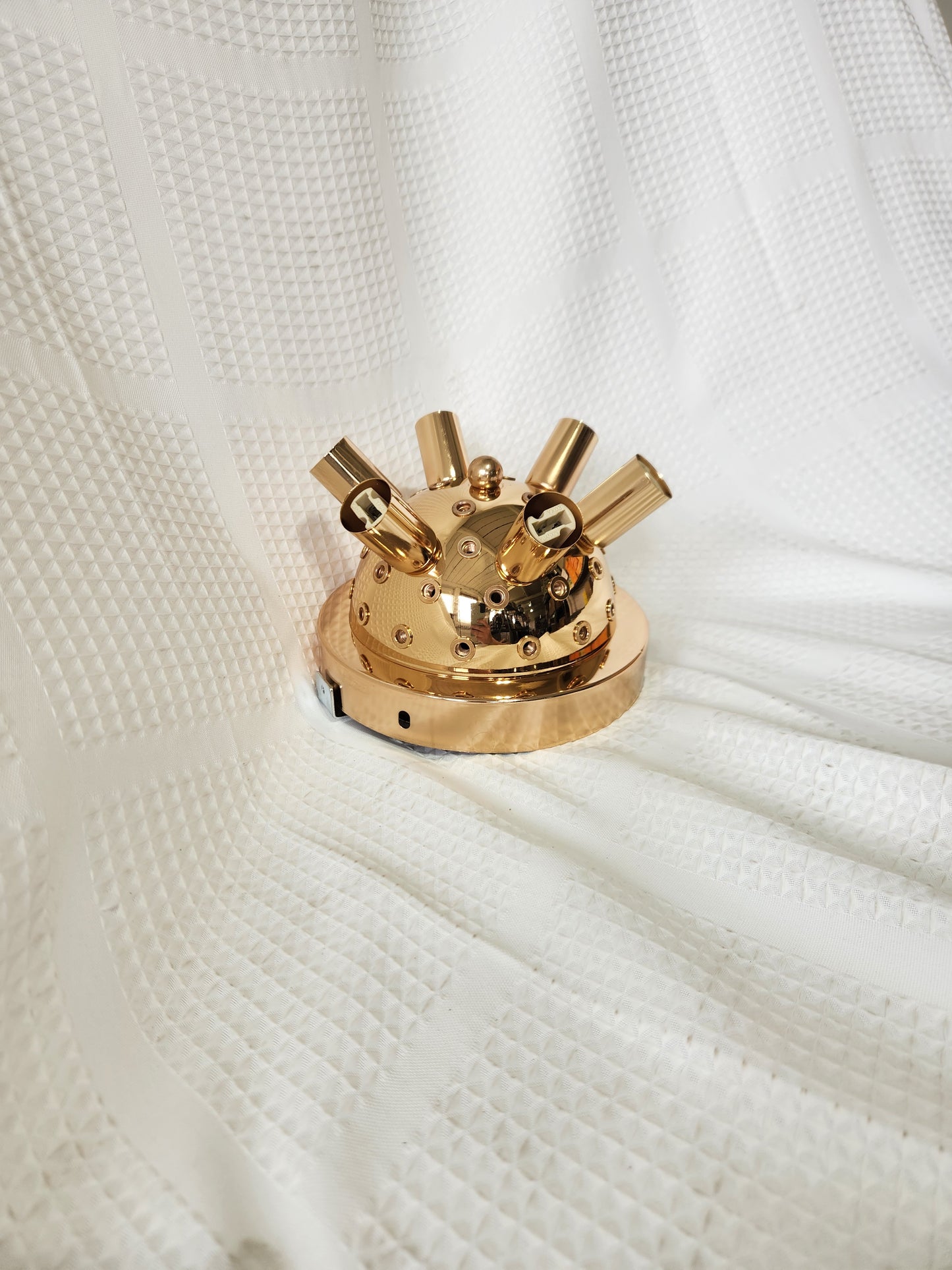 Crystal Firework Flush Ceiling Light