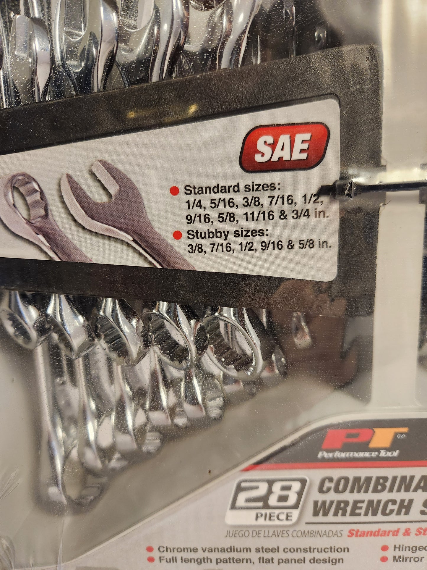 π§ NEW! Performance Tool W1093 28-Piece Combination Wrench Set