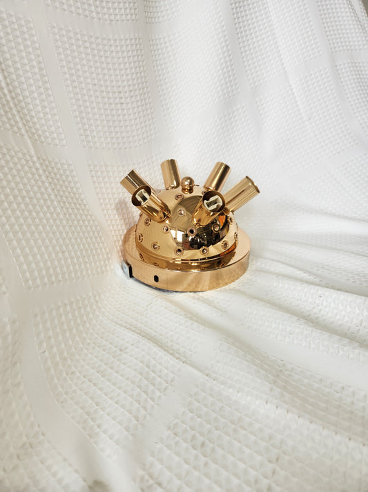 Crystal Firework Flush Ceiling Light