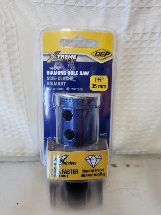 Xtreme Diamond Hole Saw 1 3/8"