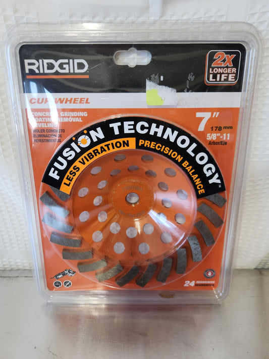 Rigid  Cup Wheel 7" Concrete Grinding Wheel