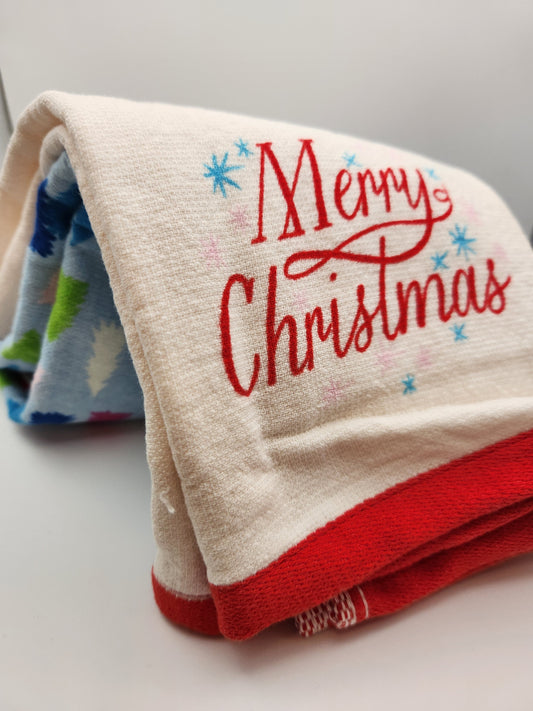 🎄 Festive Holiday Dish Towel Collection - Set of 2 Christmas Kitchen Towels