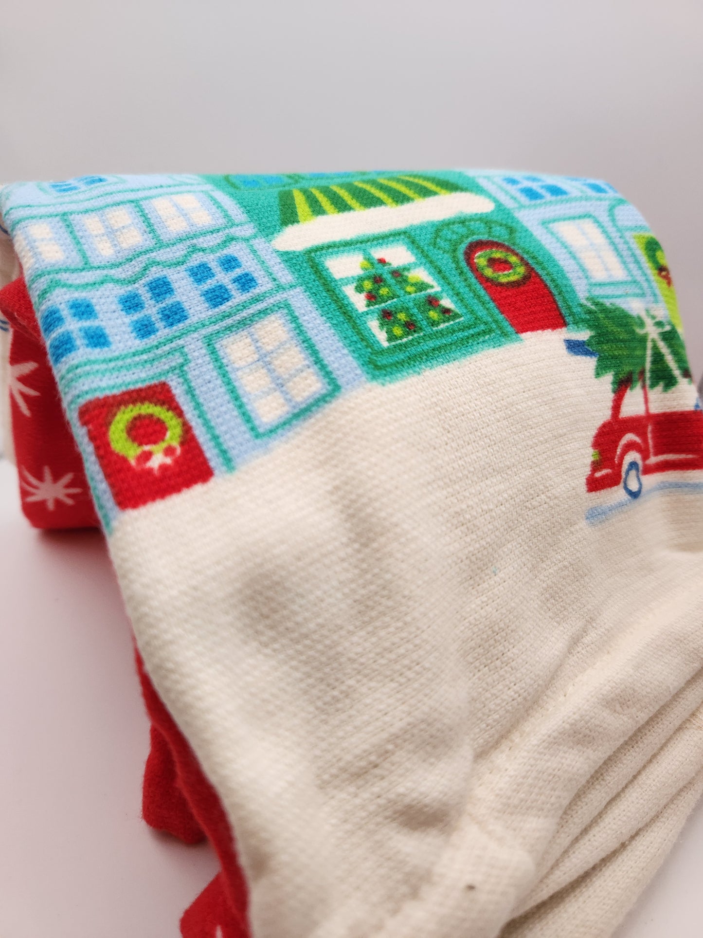 🎄 Festive Holiday Dish Towel Collection - Set of 2 Christmas Kitchen Towels
