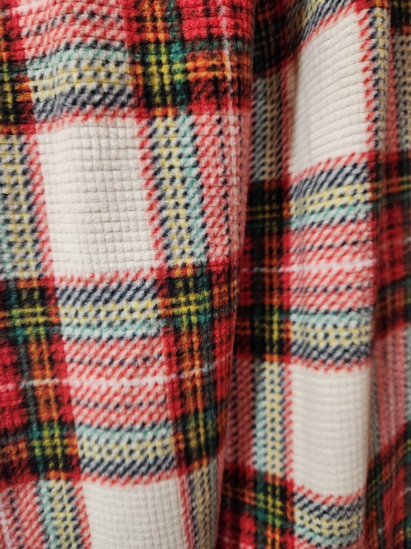 🎄 NWT Christmas Plaid Truck Pajama Set - Red Top & Flannel Bottoms