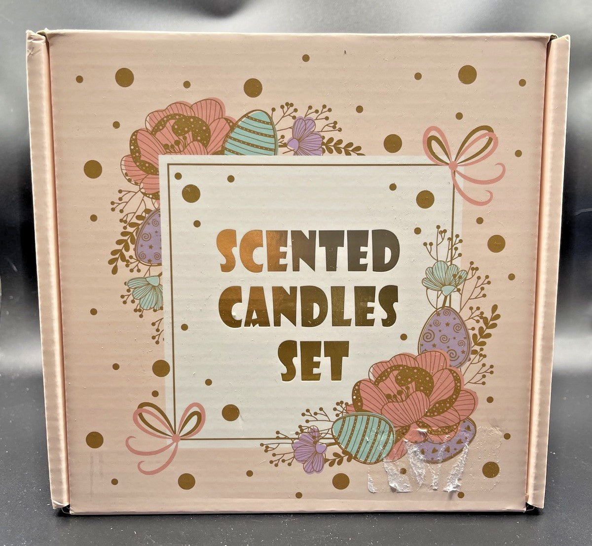 Scented Candle Gift Set - 4x 7oz Soy Wax Aromatherapy Candles - Essential Oils