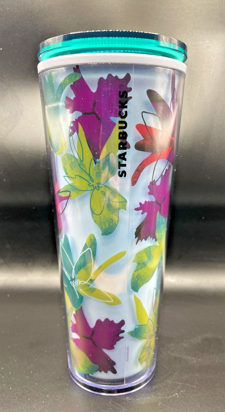 Starbucks Tumblers - 24 oz - Venti - Cold Cup - Floral - Choose your favorite!