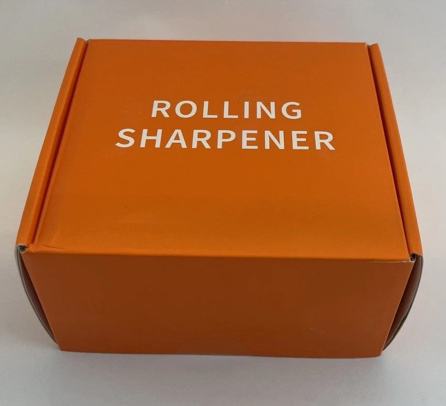AXIESO Rolling Knife Sharpener Kit - Diamond & Ceramic Professional Roller Tool